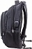 Рюкзак черный со слотом для USB и наушников, несколько видов дизайна   - миниатюра №5